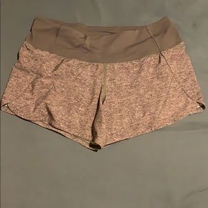 Speed Up Grey lululemon shorts